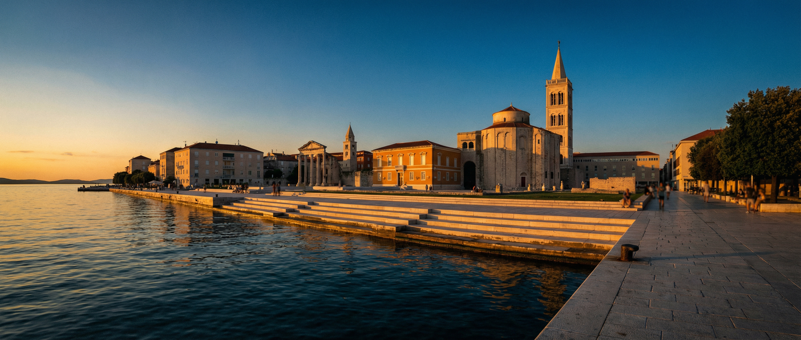 Zadar coast private transfer hub