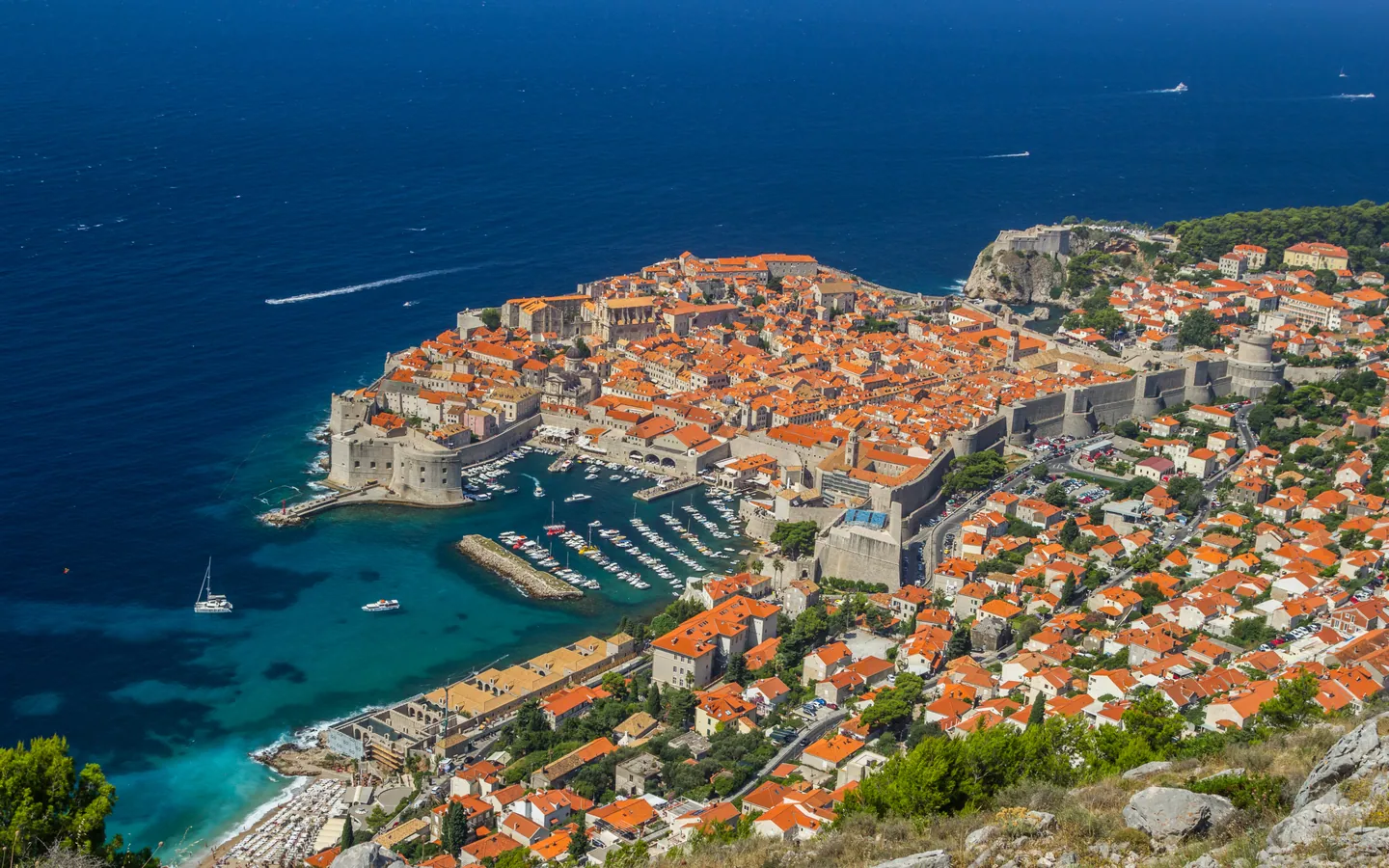 Dubrovnik Airport (DBV) → Old Town private transfer